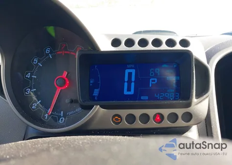 2013 Chevrolet Sonic Ls Auto из США, поврежденный, VIN 1G1JA5SG0D4193654